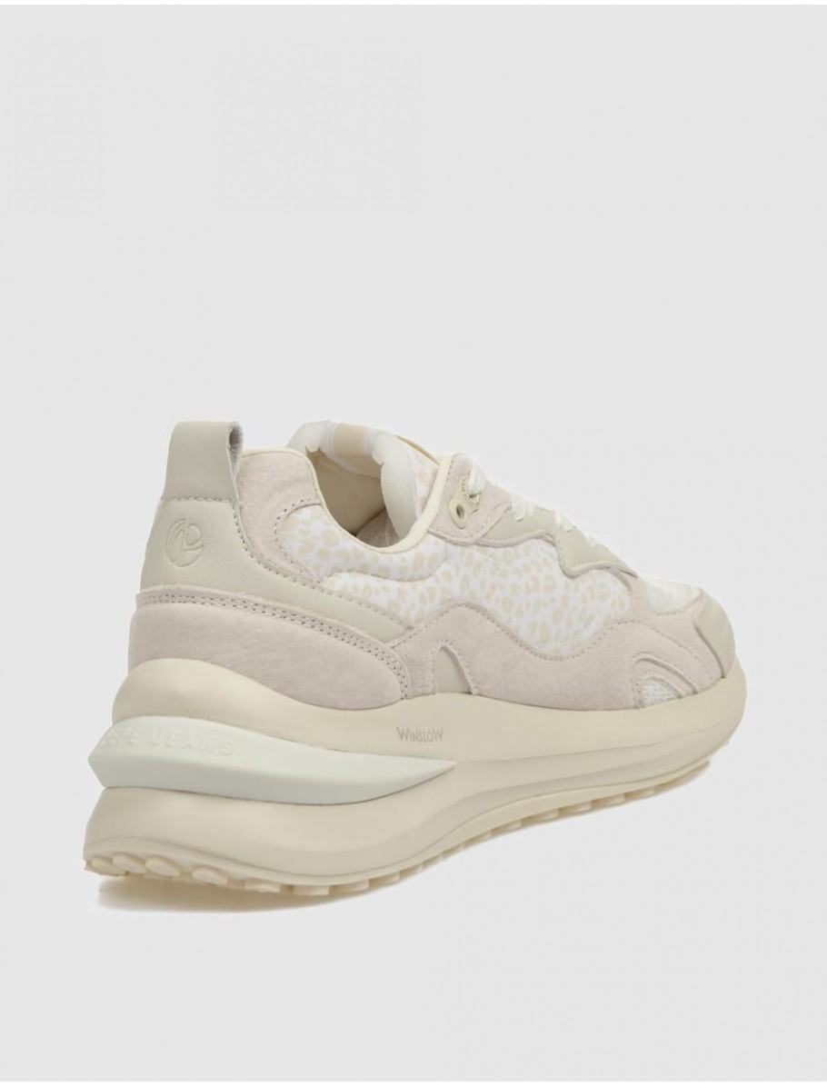 ZAPATILLA PEPE JEANS WINSLOW ONE BEIG