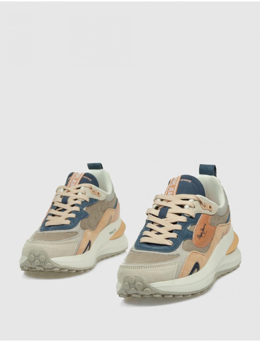 ZAPATILLA PEPE JEANS WINSLOW SERIE BEIG