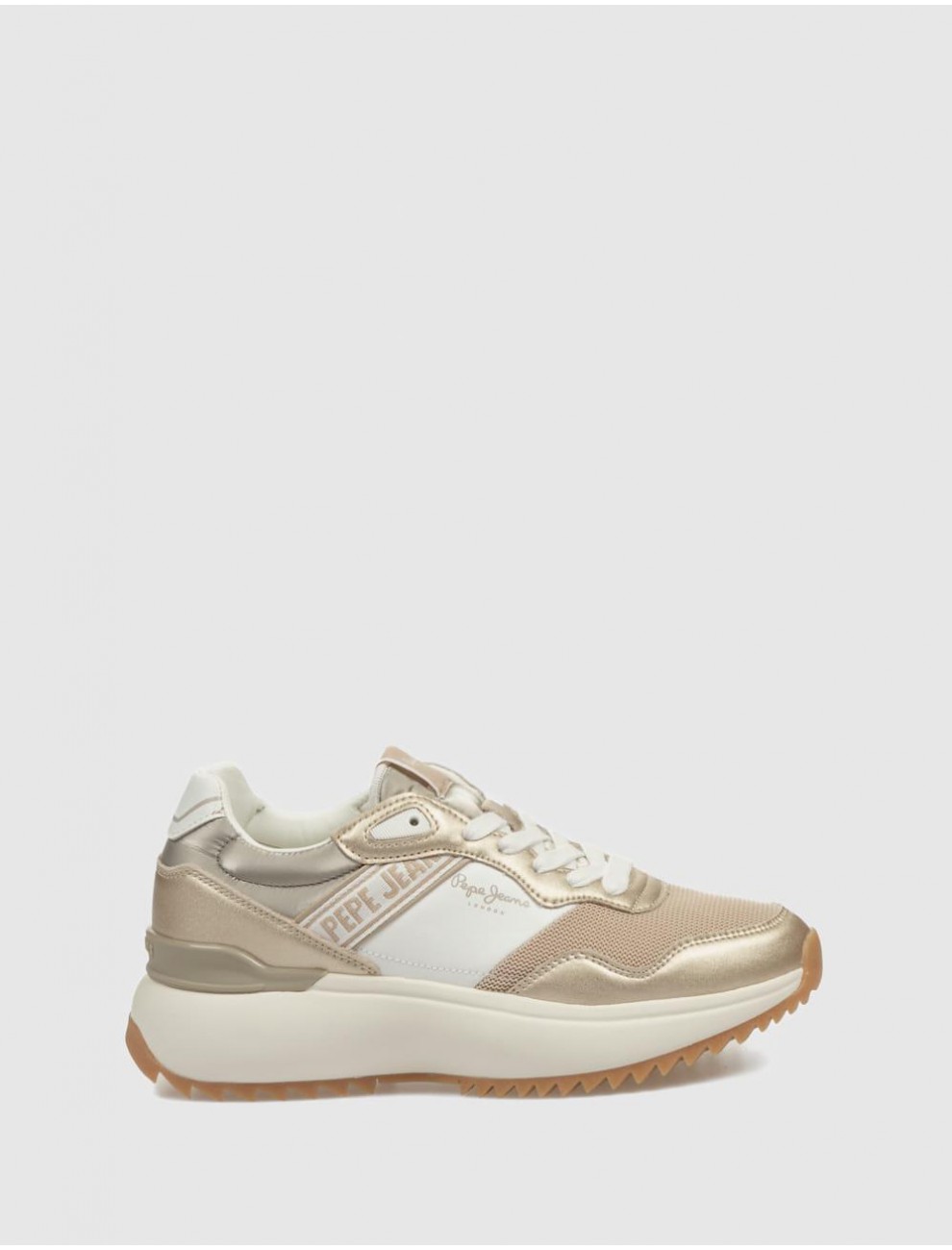 ZAPATILLA PEPE JEANS KIMI MESH ORO