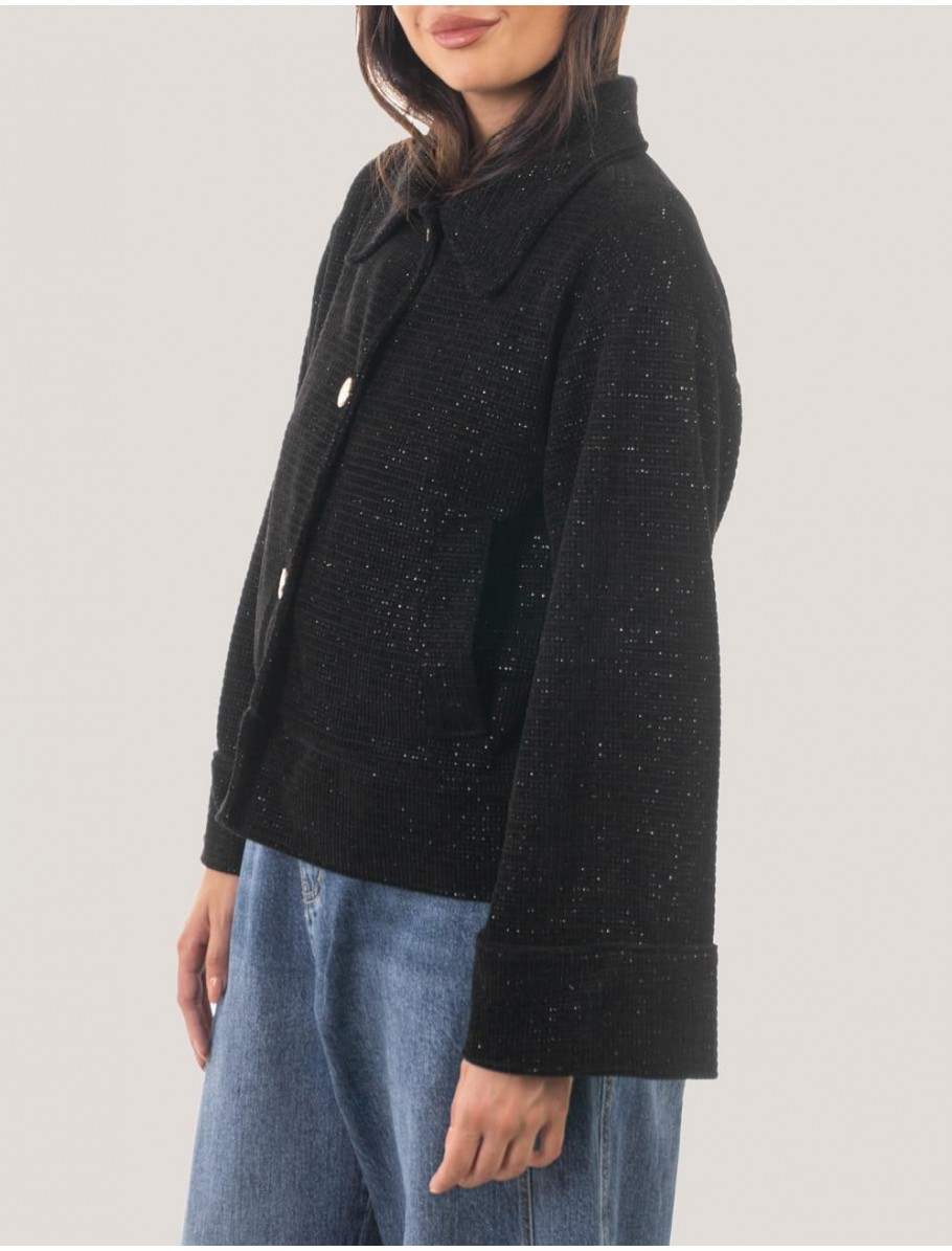 CHAQUETA OBVIO ASTRID NEGRO
