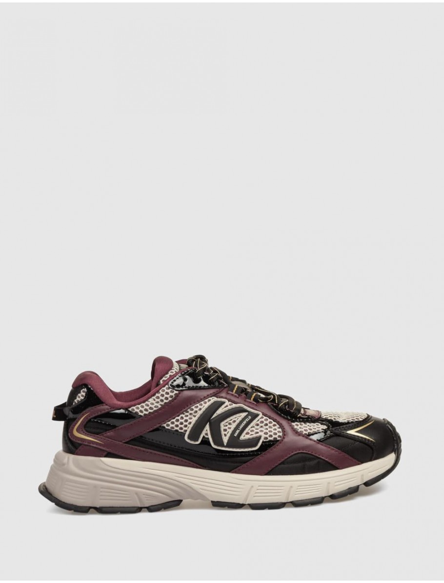 ZAPATILLA KARL LAGERFED ORION SIDETRIM MIX II NEGRO