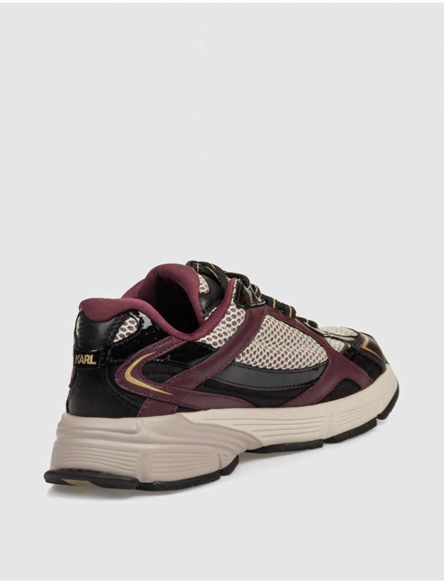 ZAPATILLA KARL LAGERFED ORION SIDETRIM MIX II NEGRO