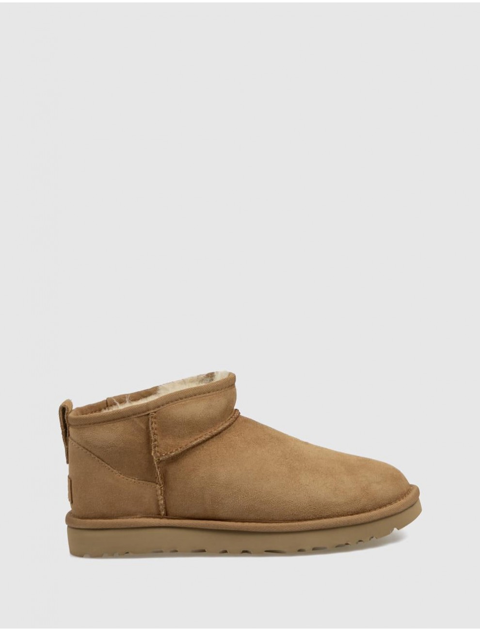 BOTiN UGG CLASSIC ULTRA MINI CUERO