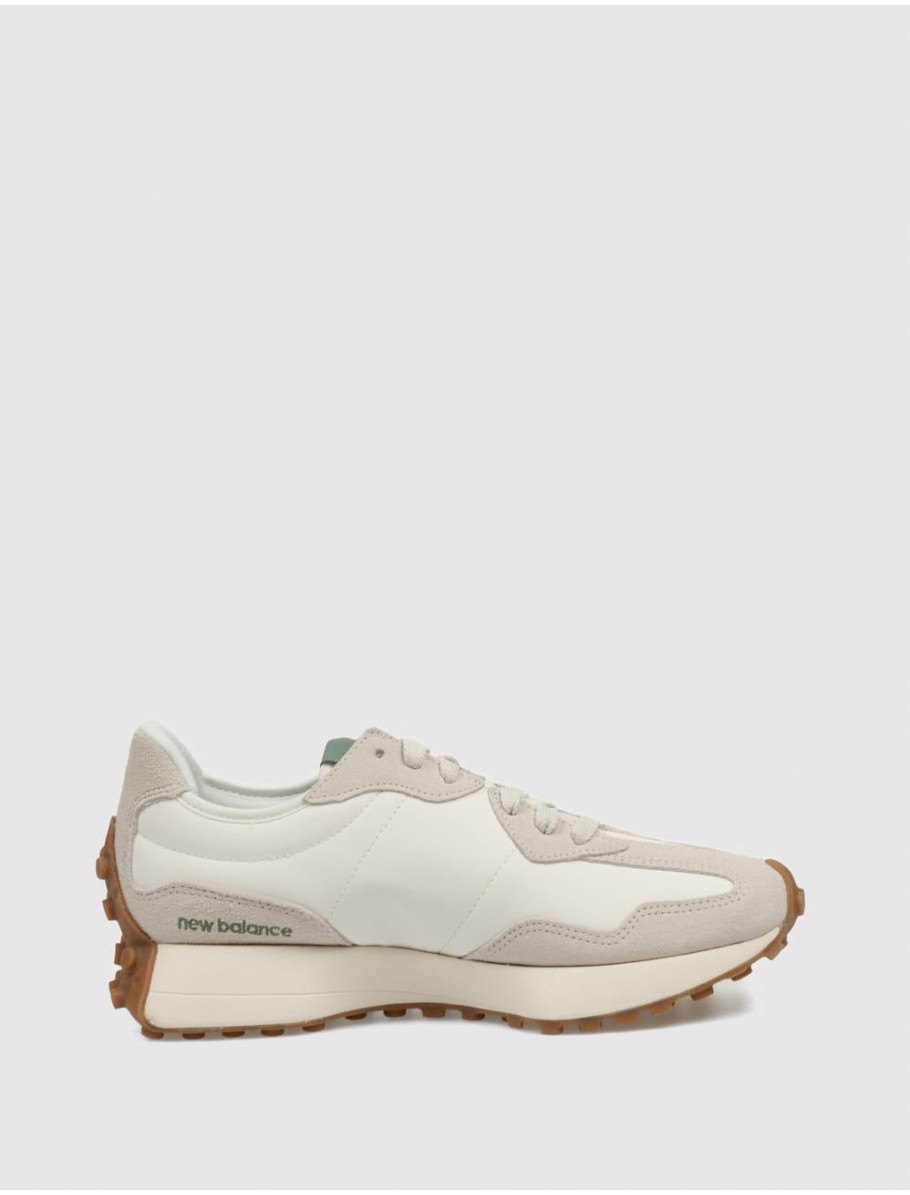 ZAPATILLA NEW BALANCE U327 BEIG VERDE