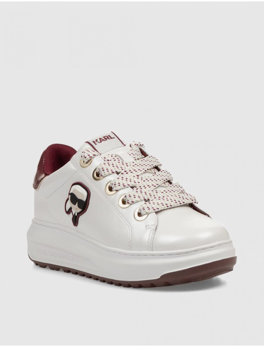 ZAPATILLA KARL LAGERFED KAPRI LUG KARL NFT LO LACE BLANCO