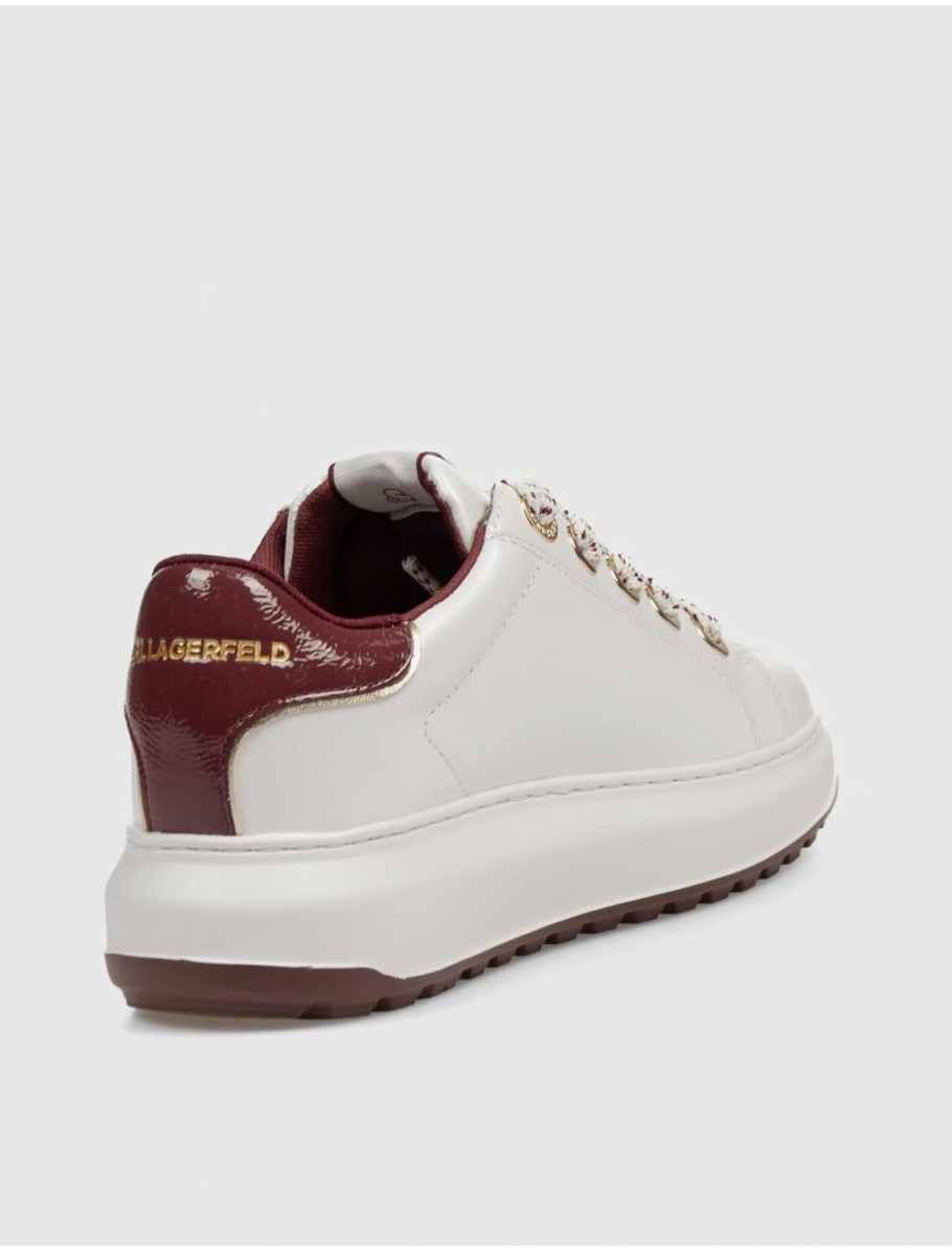 ZAPATILLA KARL LAGERFED KAPRI LUG KARL NFT LO LACE BLANCO