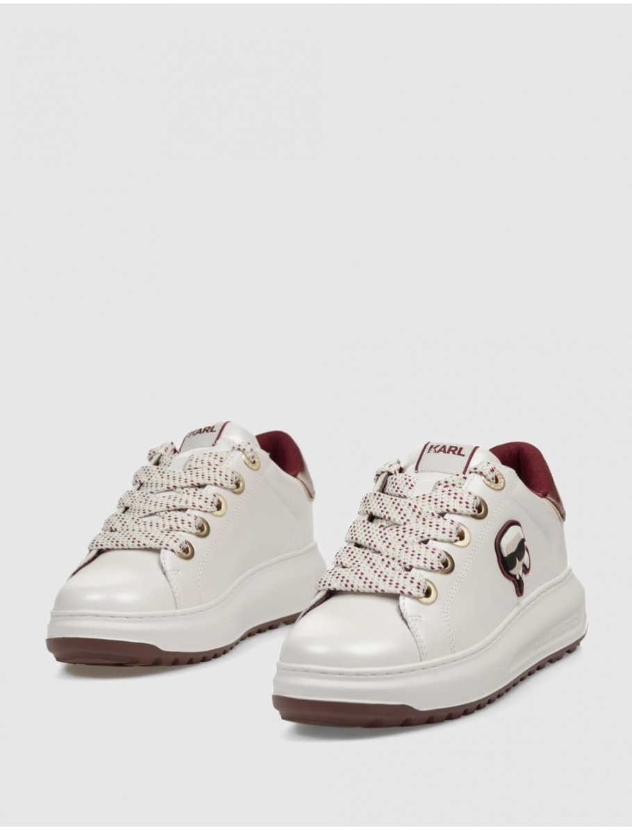 ZAPATILLA KARL LAGERFED KAPRI LUG KARL NFT LO LACE BLANCO