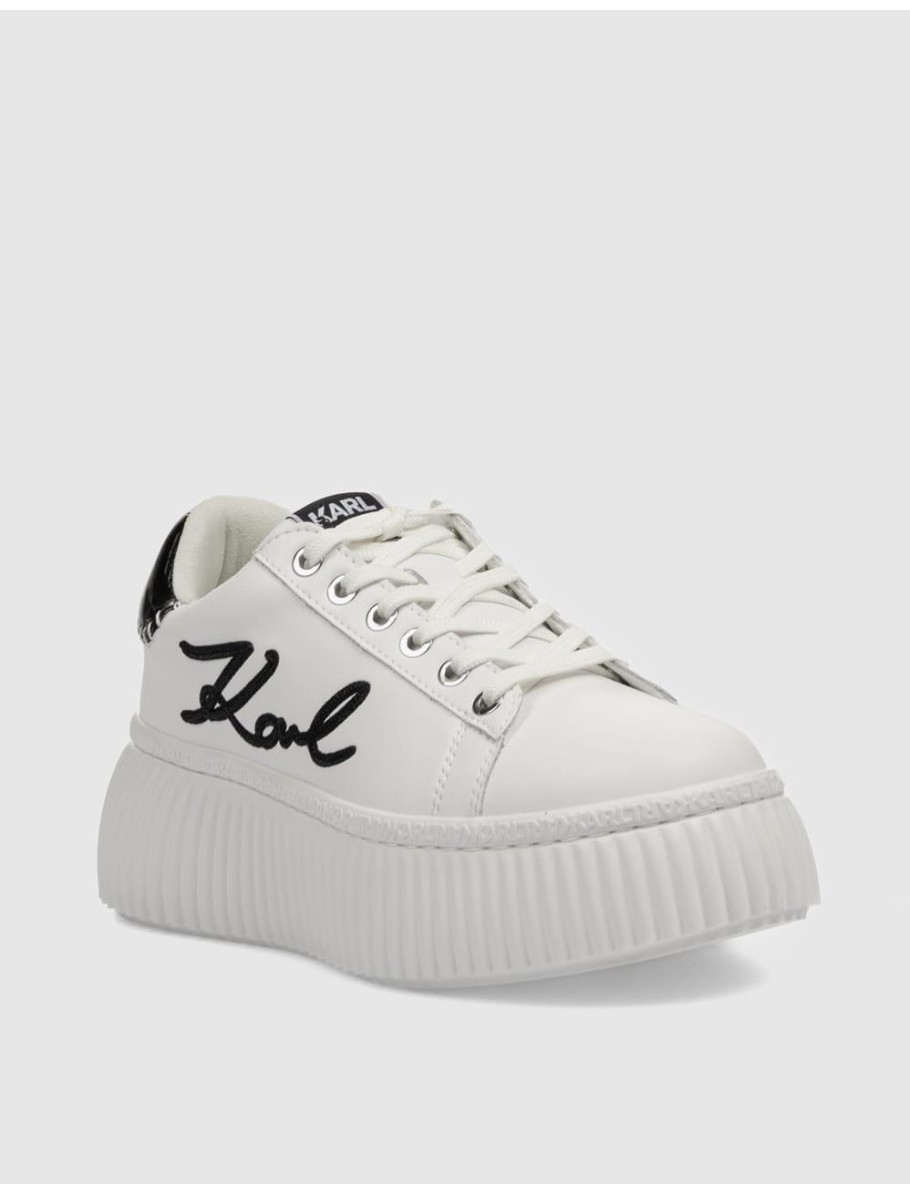 ZAPATILLA KARL LAGERFED KREEPER LO CORNELLY SIGNIA STITCH BLANCO