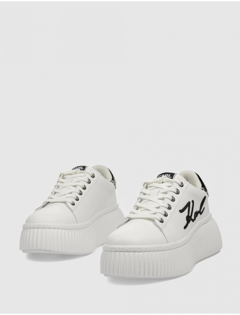 ZAPATILLA KARL LAGERFED KREEPER LO CORNELLY SIGNIA STITCH BLANCO