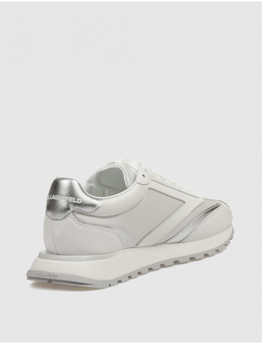 ZAPATILLA KARL LAGERFED KAIRO NFT PEEP LO LACE PLATA