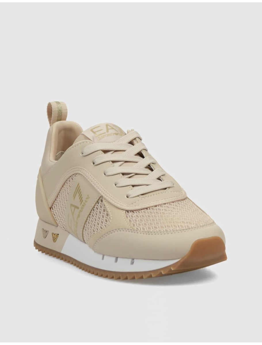 ZAPATILLA ARMANI EA7 7X000334 BEIG