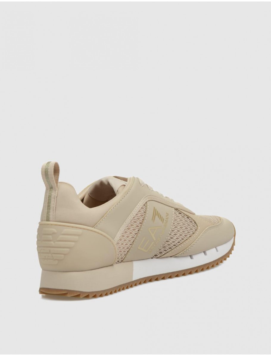 ZAPATILLA ARMANI EA7 7X000334 BEIG