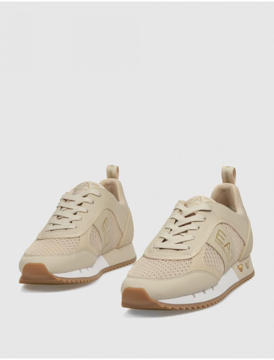 ZAPATILLA ARMANI EA7 7X000334 BEIG