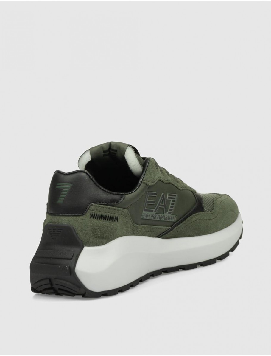ZAPATILLA ARMANI EA7 7X000341 VERDE