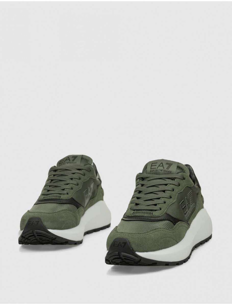 ZAPATILLA ARMANI EA7 7X000341 VERDE