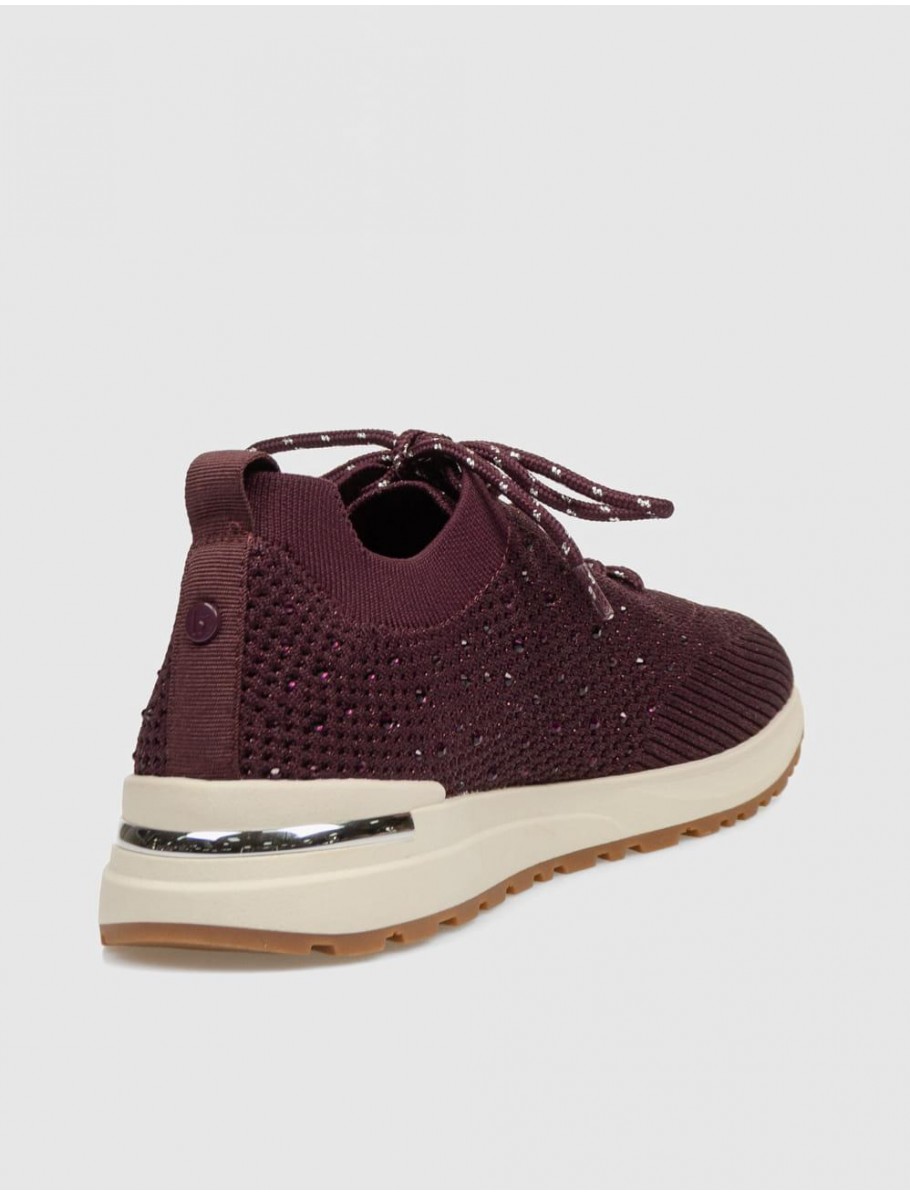 ZAPATILLA LA STRADA 2404316 BURDEOS