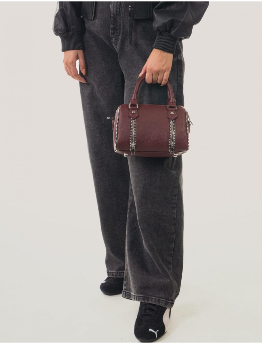 BOLSO OBVIO COMPLEMENTOS HARPER BURDEOS