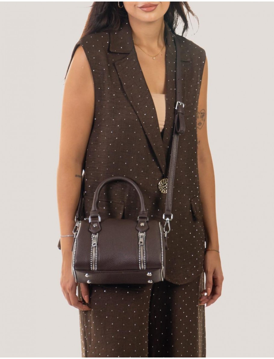 BOLSO OBVIO COMPLEMENTOS HARPER CUERO