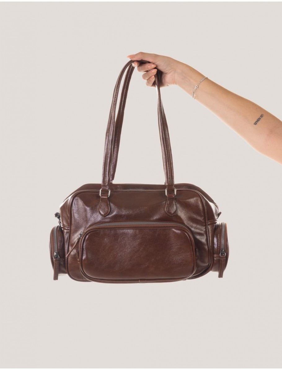 BOLSO OBVIO COMPLEMENTOS CAMILA MARRoN