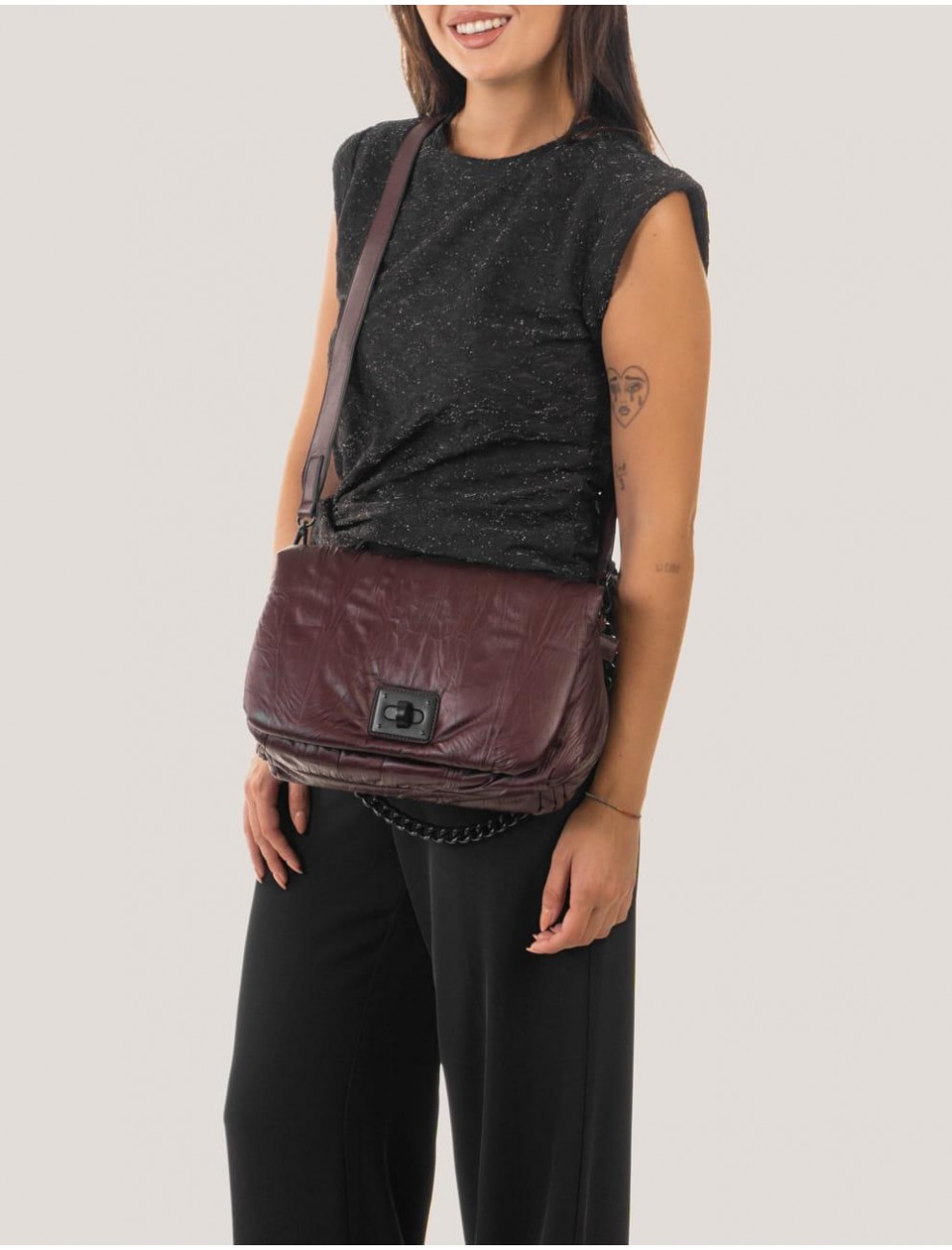 BOLSO OBVIO COMPLEMENTOS ELEANOR BURDEOS
