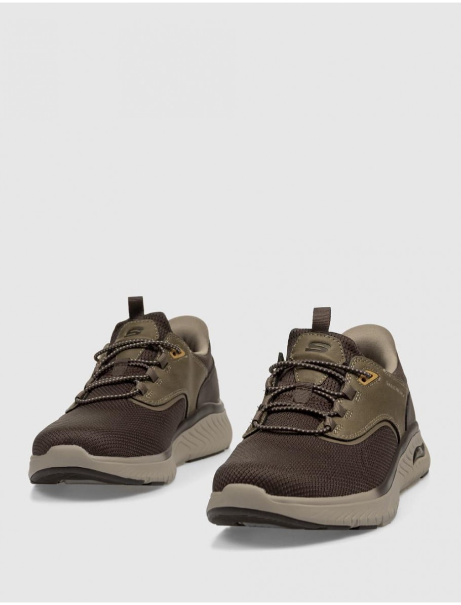 ZAPATILLA SKECHERS CROSSER CHOZEN MARRoN