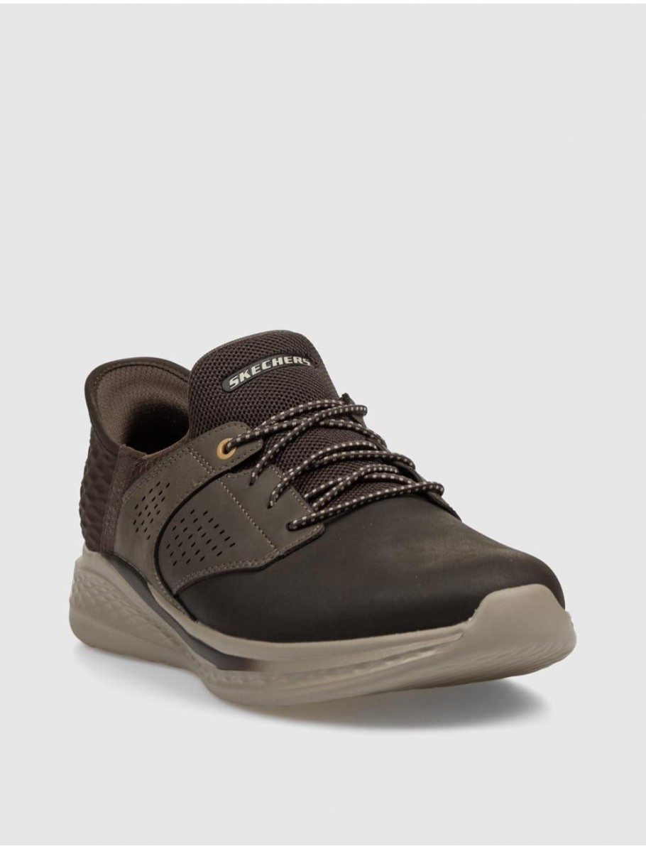 ZAPATILLA SKECHERS SLADE MACKLIN MARRoN