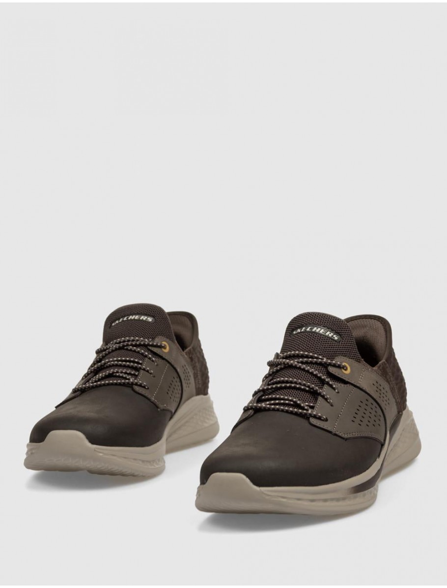 ZAPATILLA SKECHERS SLADE MACKLIN MARRoN