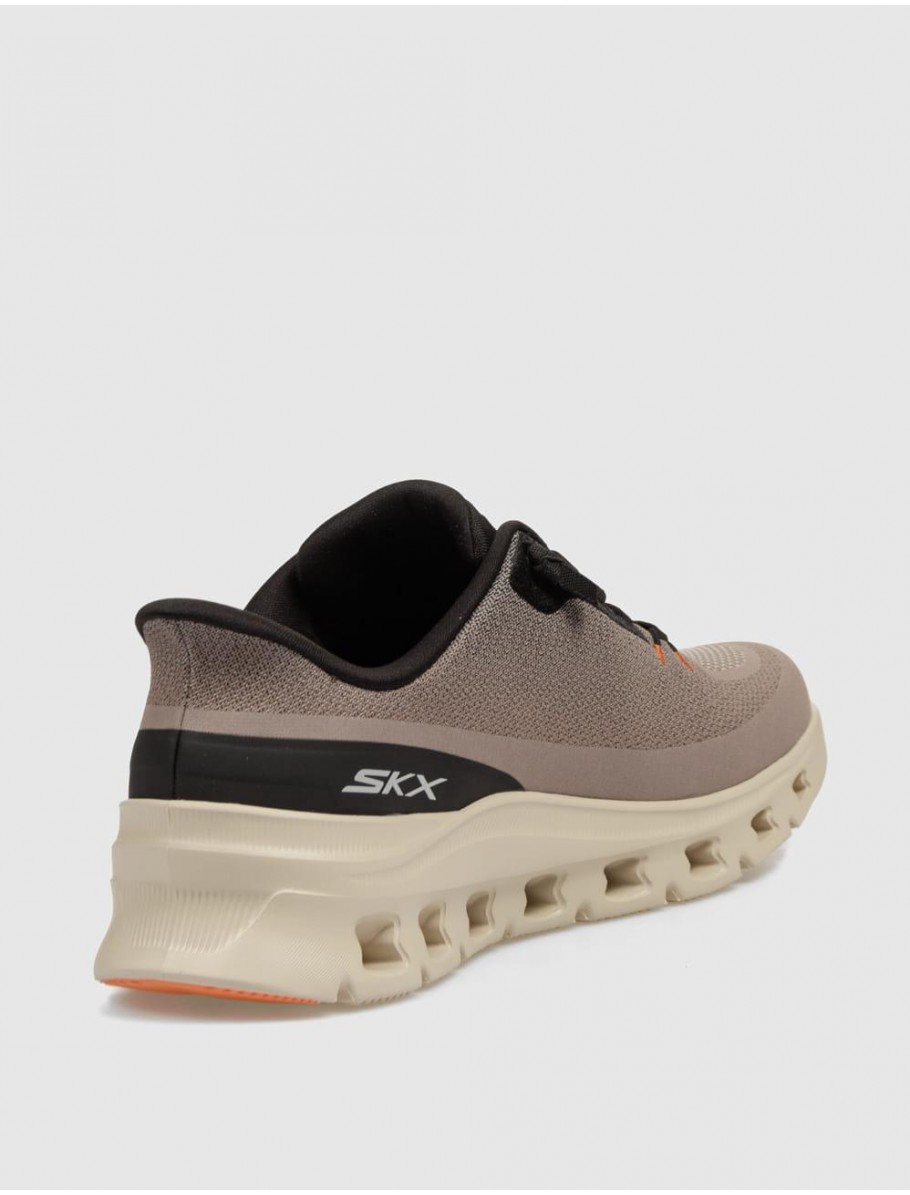 ZAPATILLA SKECHERS ARCH FIT GLIDE STEP PRO TAUPE