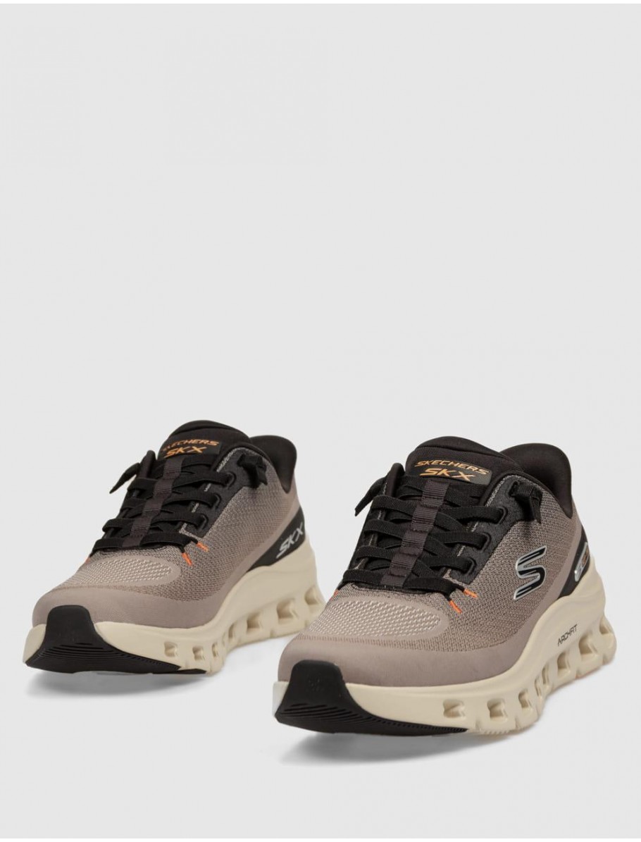 ZAPATILLA SKECHERS ARCH FIT GLIDE STEP PRO TAUPE