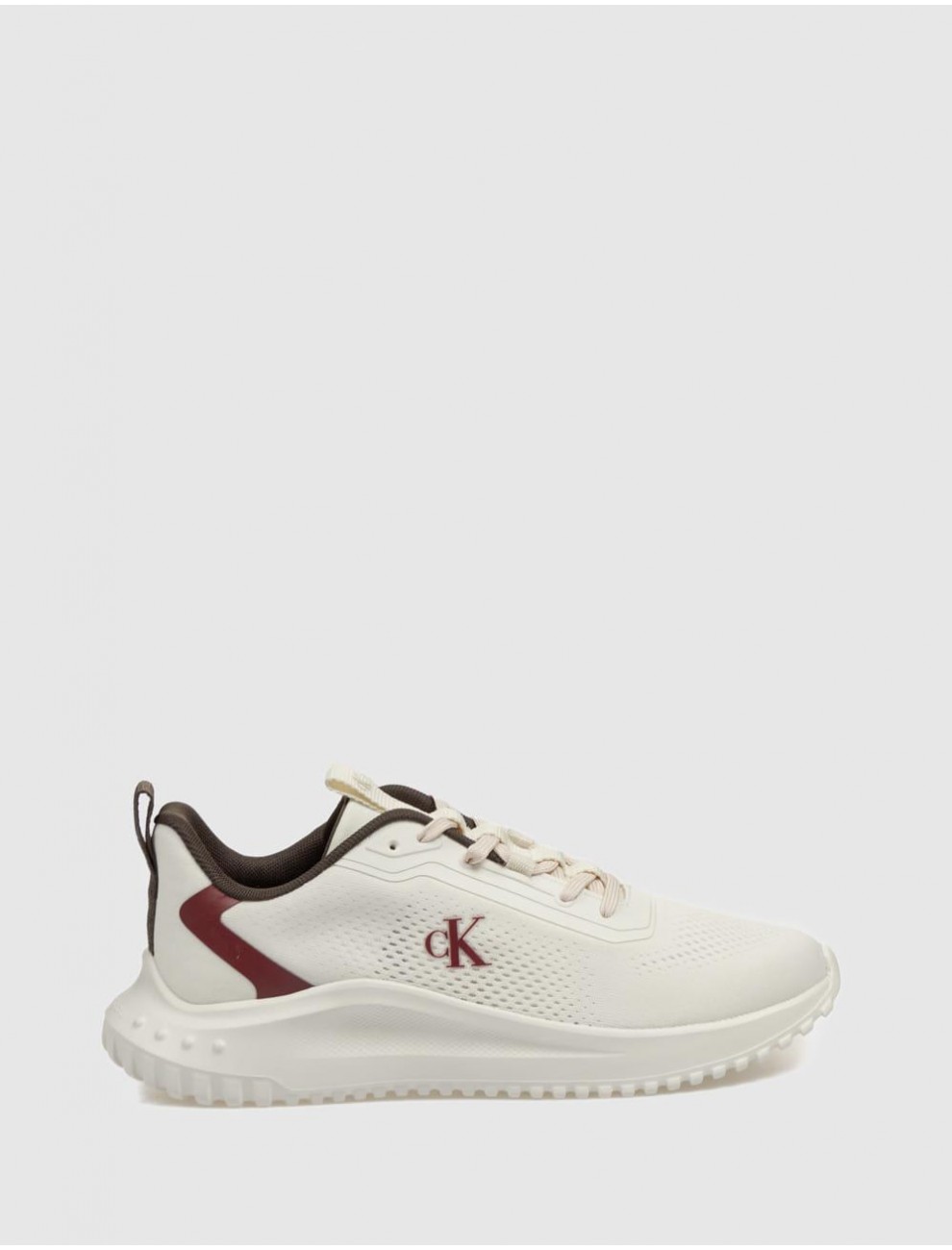ZAPATILLA CALVIN KLEIN EVA RUNNER DRAWSTRING MIX BLANCO