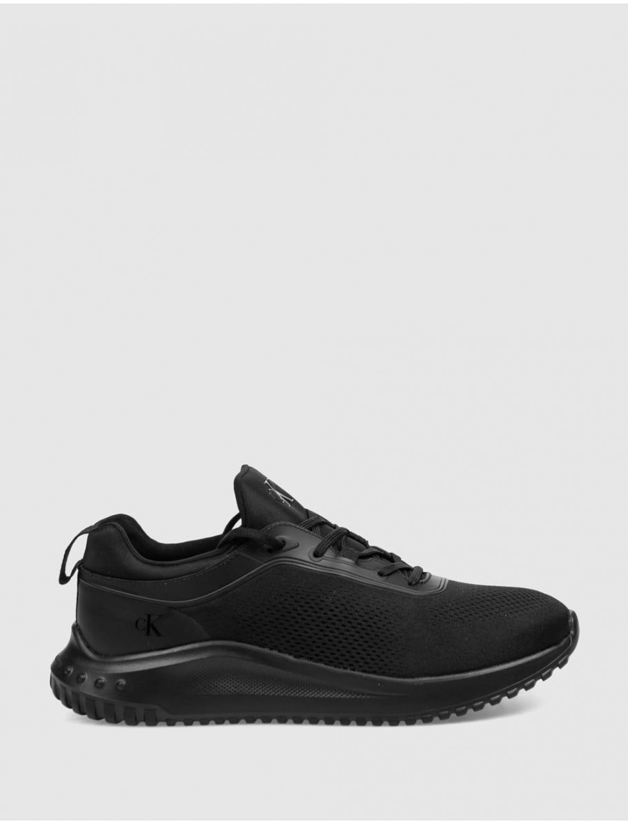 ZAPATILLA CALVIN KLEIN EVA RUNNER SOCK MIX NEGRO