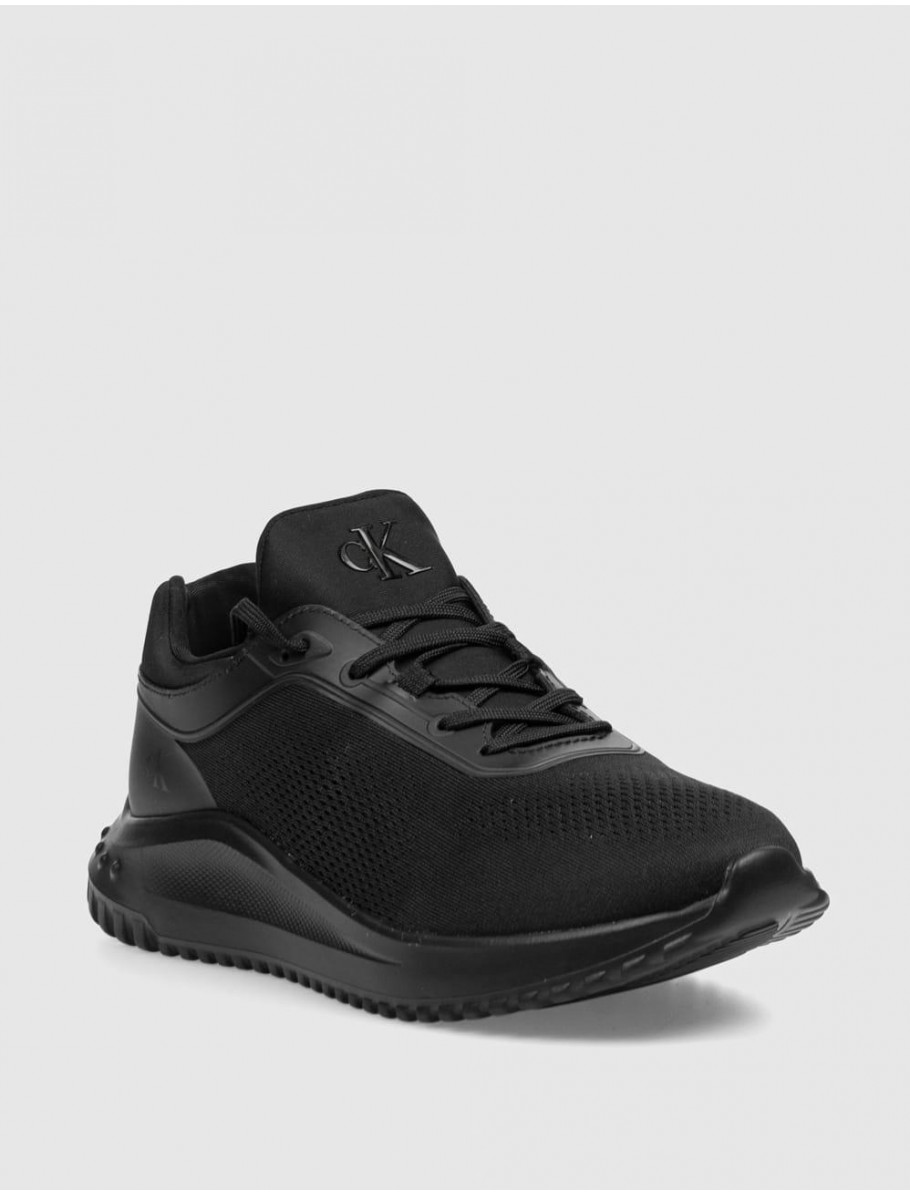ZAPATILLA CALVIN KLEIN EVA RUNNER SOCK MIX NEGRO