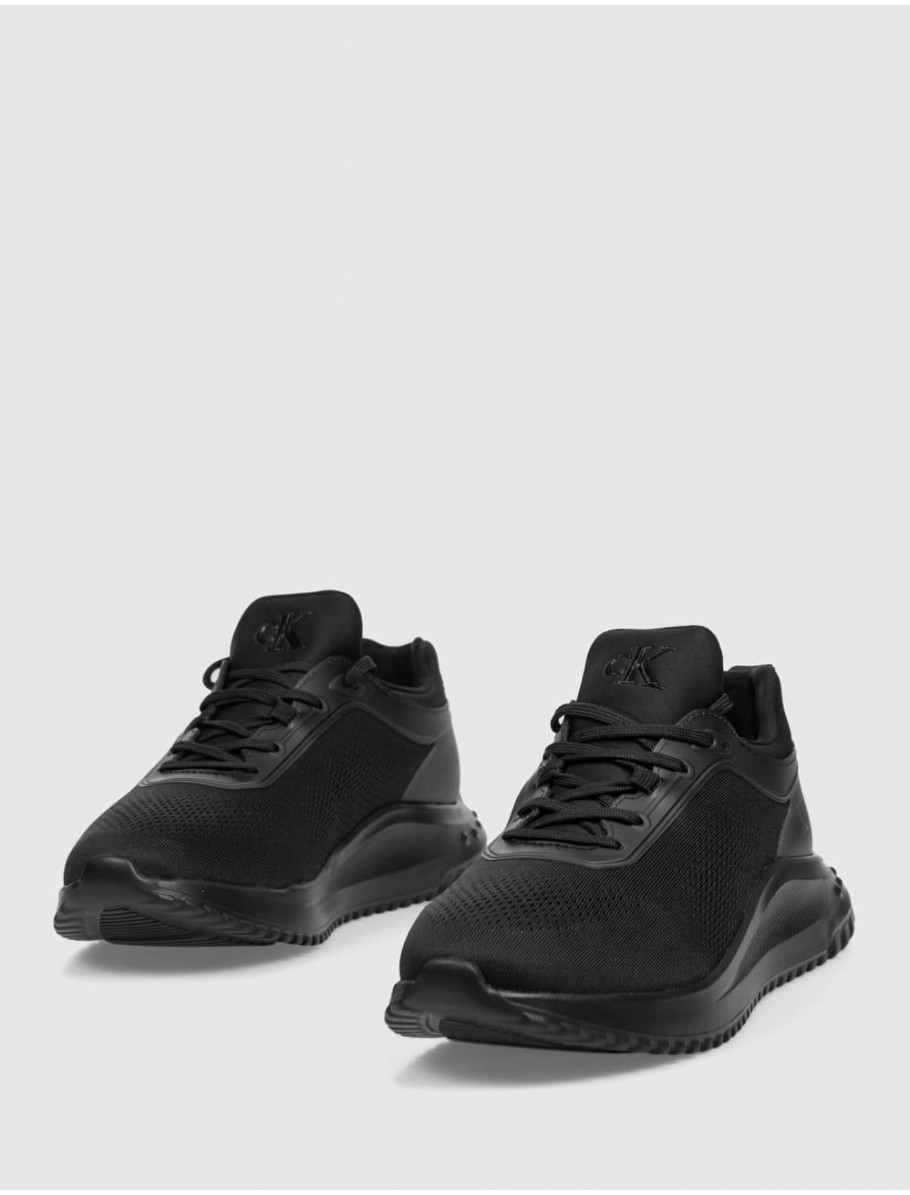 ZAPATILLA CALVIN KLEIN EVA RUNNER SOCK MIX NEGRO