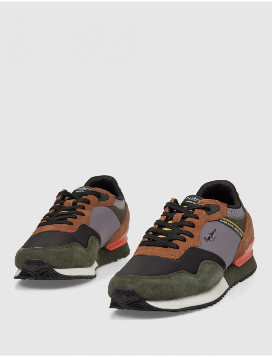 ZAPATILLA PEPE JEANS LONDON MOOD VERDE