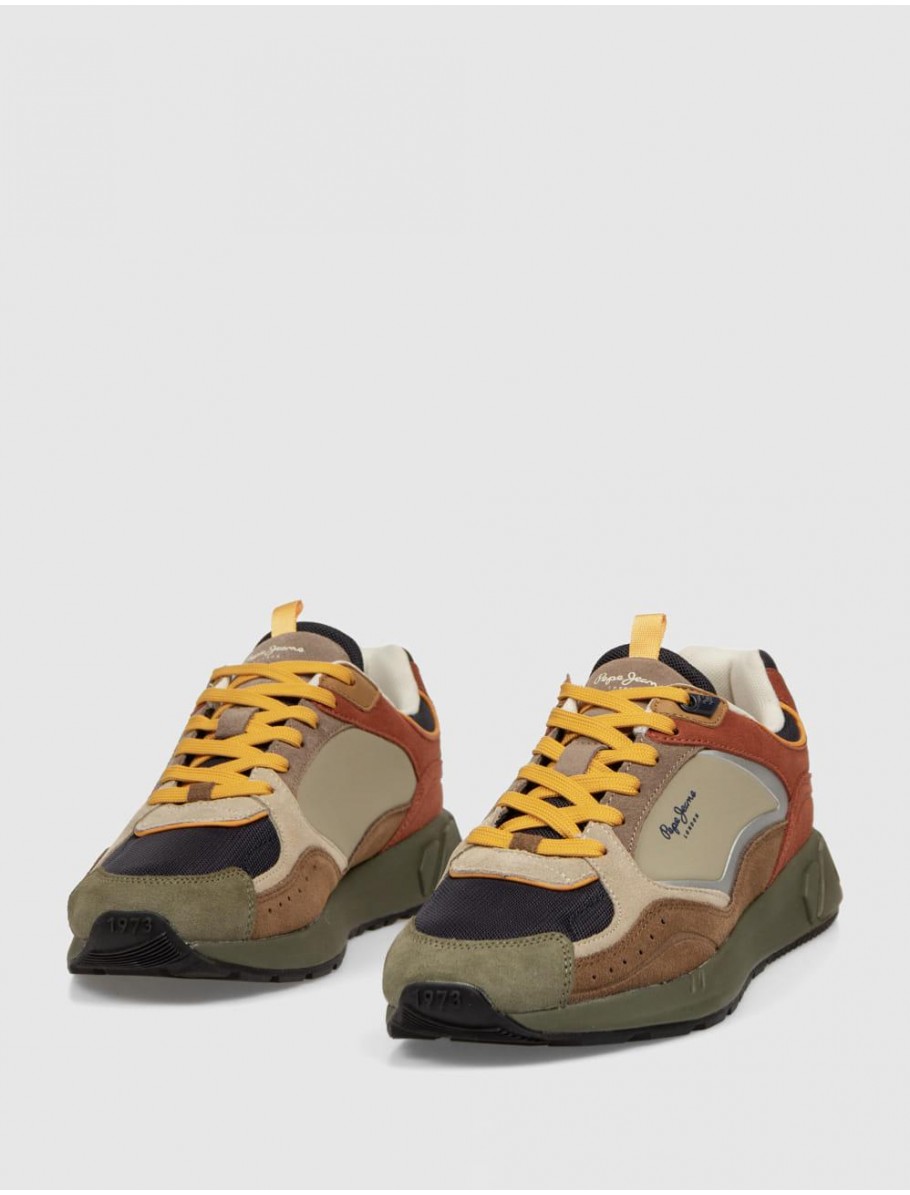 ZAPATILLA PEPE JEANS MARLON SPORTS MARRoN