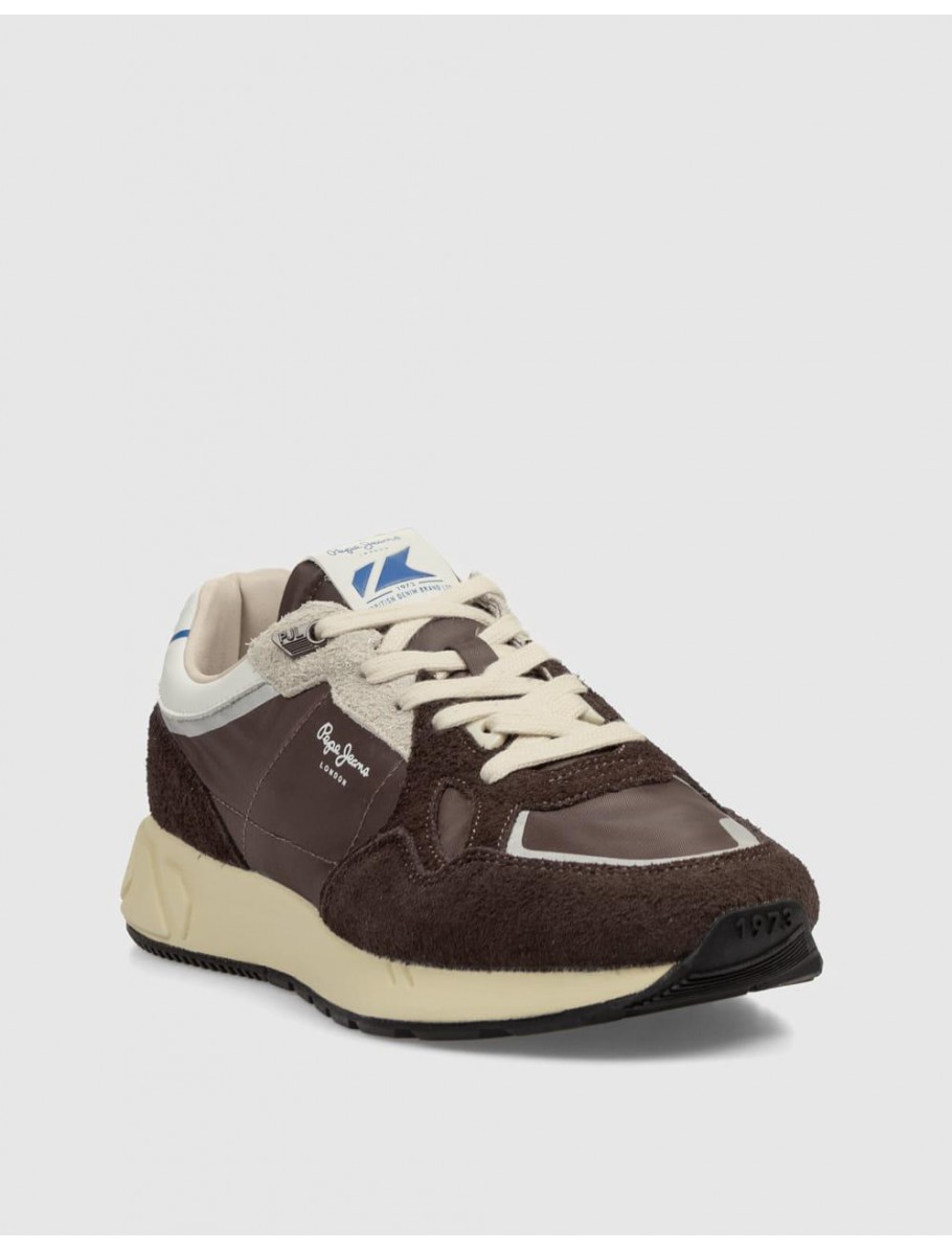 ZAPATILLA PEPE JEANS MARLON VIBE MARRoN