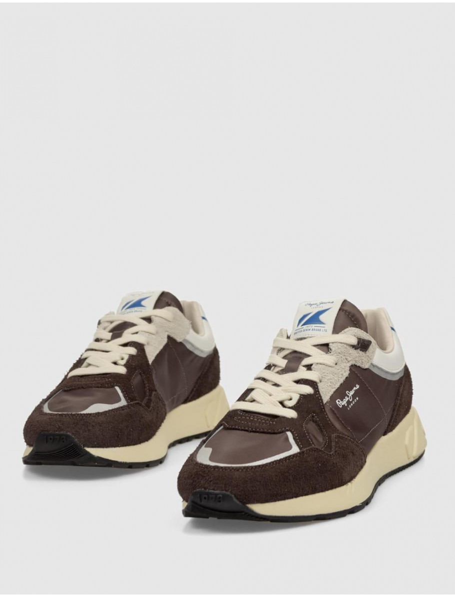 ZAPATILLA PEPE JEANS MARLON VIBE MARRoN