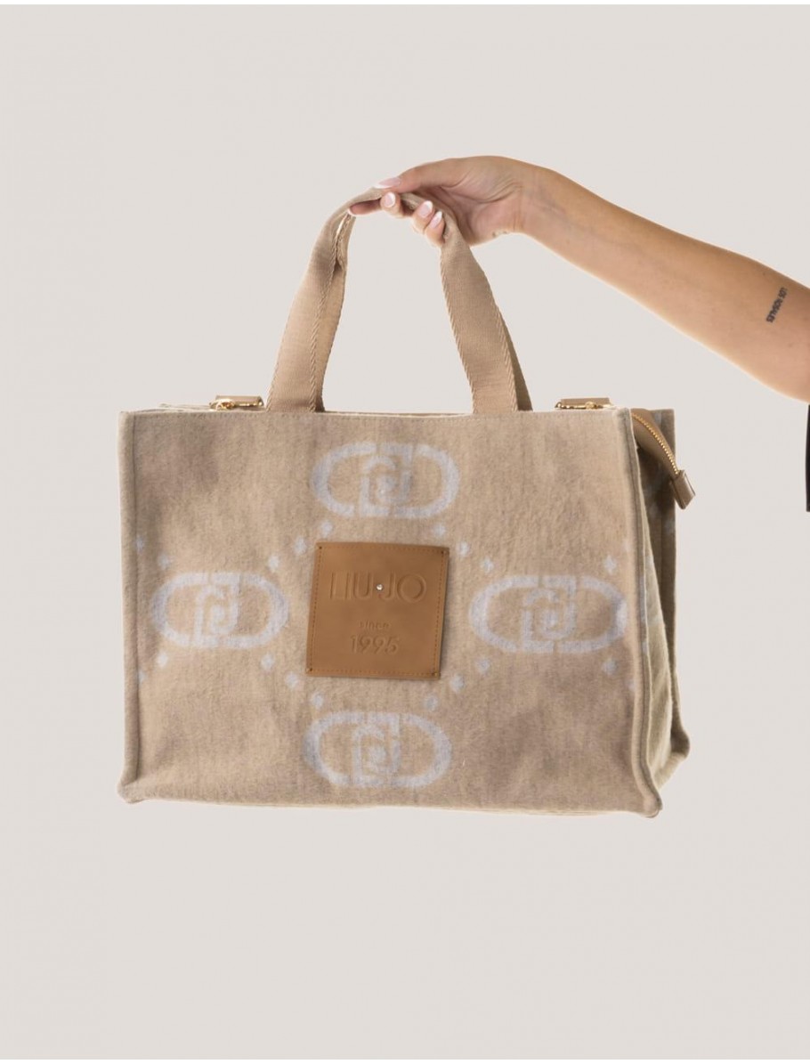 BOLSO LIUJO BOLSOS L TOTE BEIG