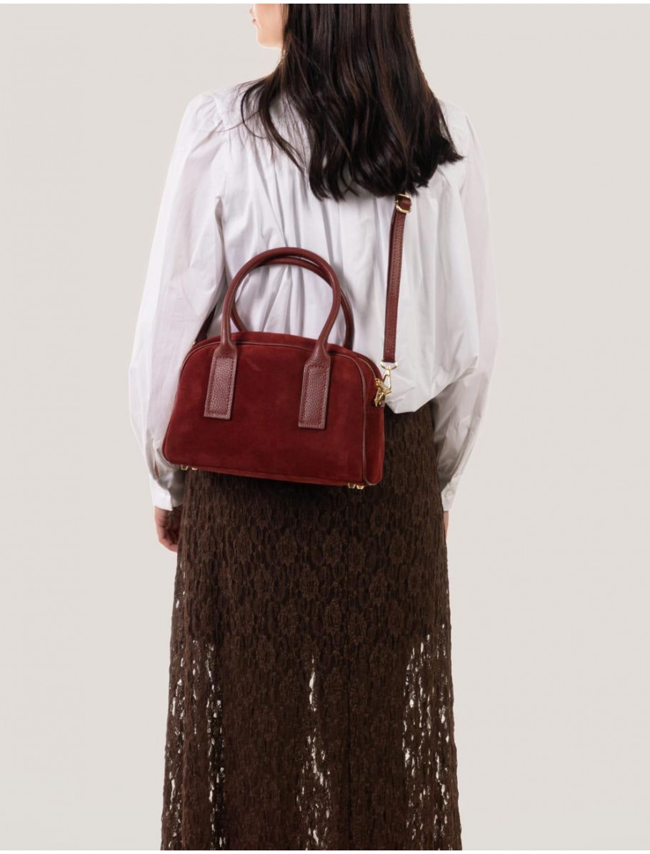 BOLSO OBVIO COMPLEMENTOS MAYA BURDEOS