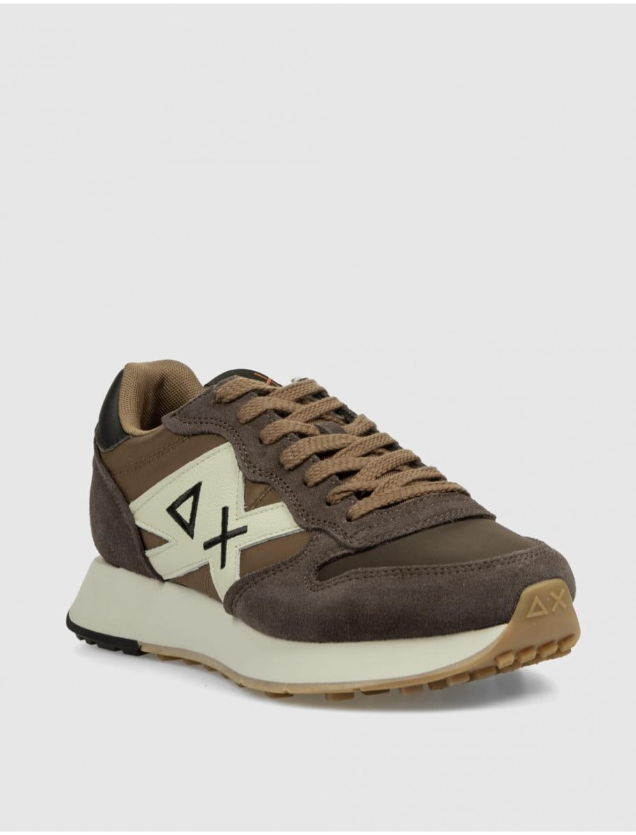 ZAPATILLA SUN68 JAKI BICOLOR MARRoN