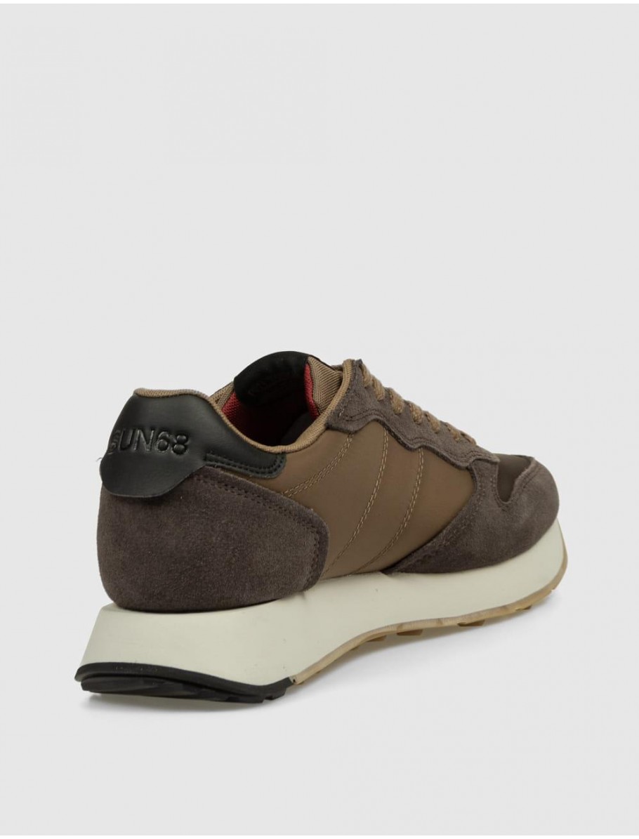ZAPATILLA SUN68 JAKI BICOLOR MARRoN