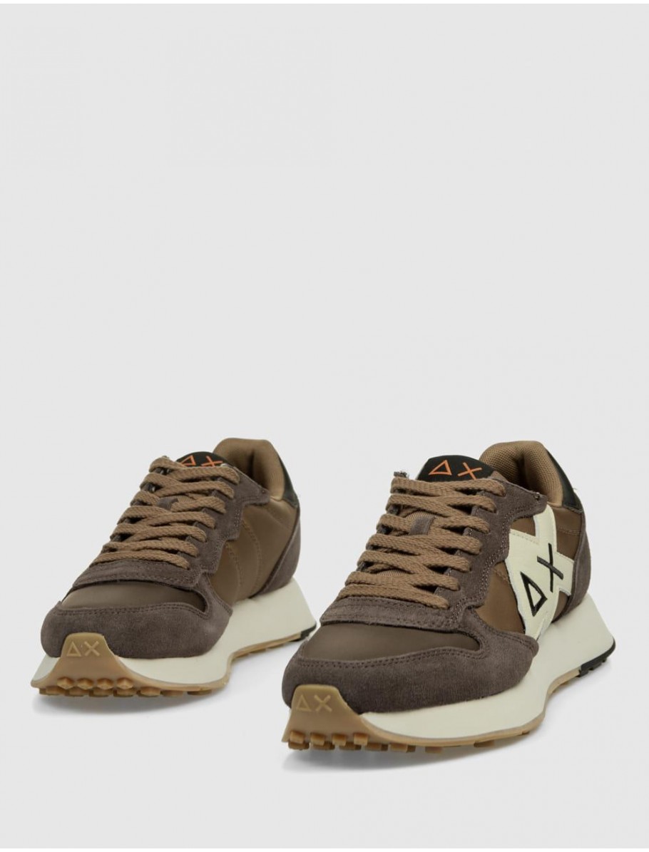 ZAPATILLA SUN68 JAKI BICOLOR MARRoN