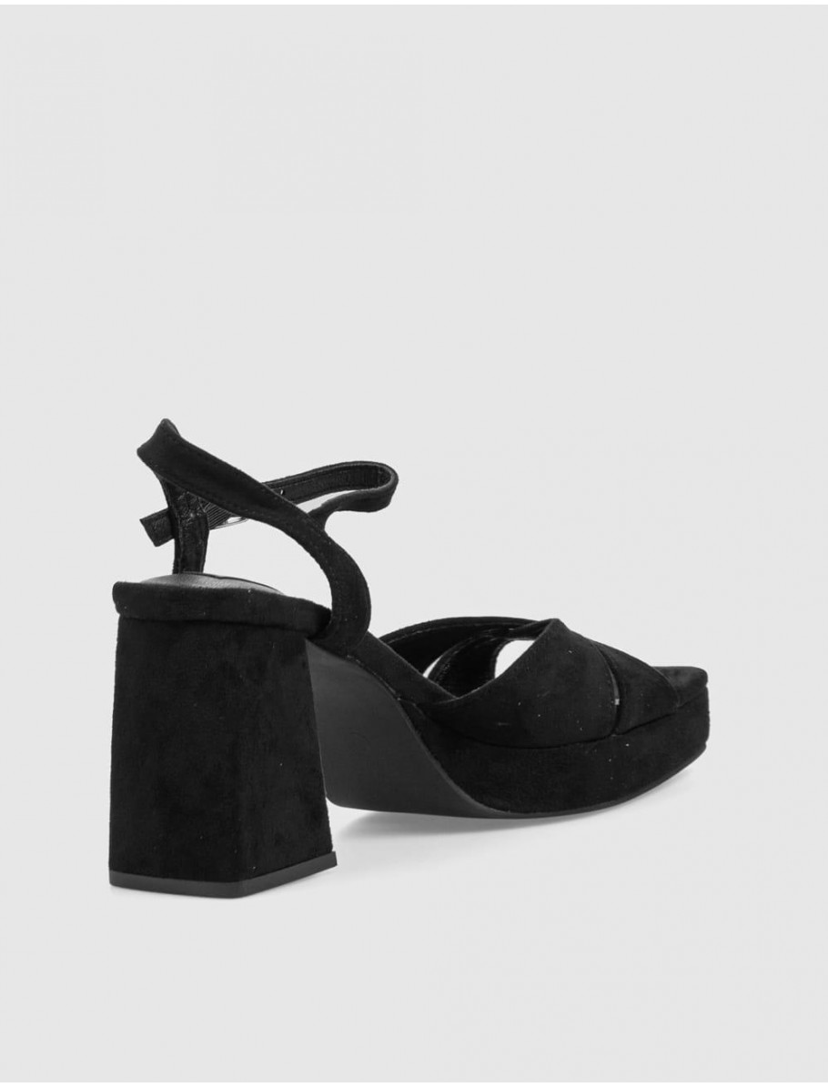 SANDALIA KAMOME TRENDS HAILEY NEGRO