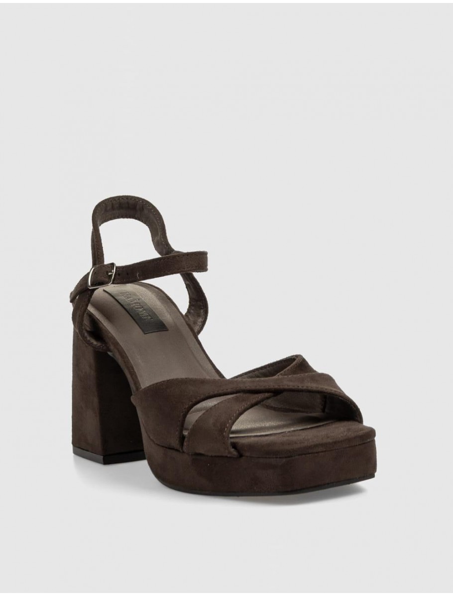SANDALIA KAMOME TRENDS HAILEY MARRoN