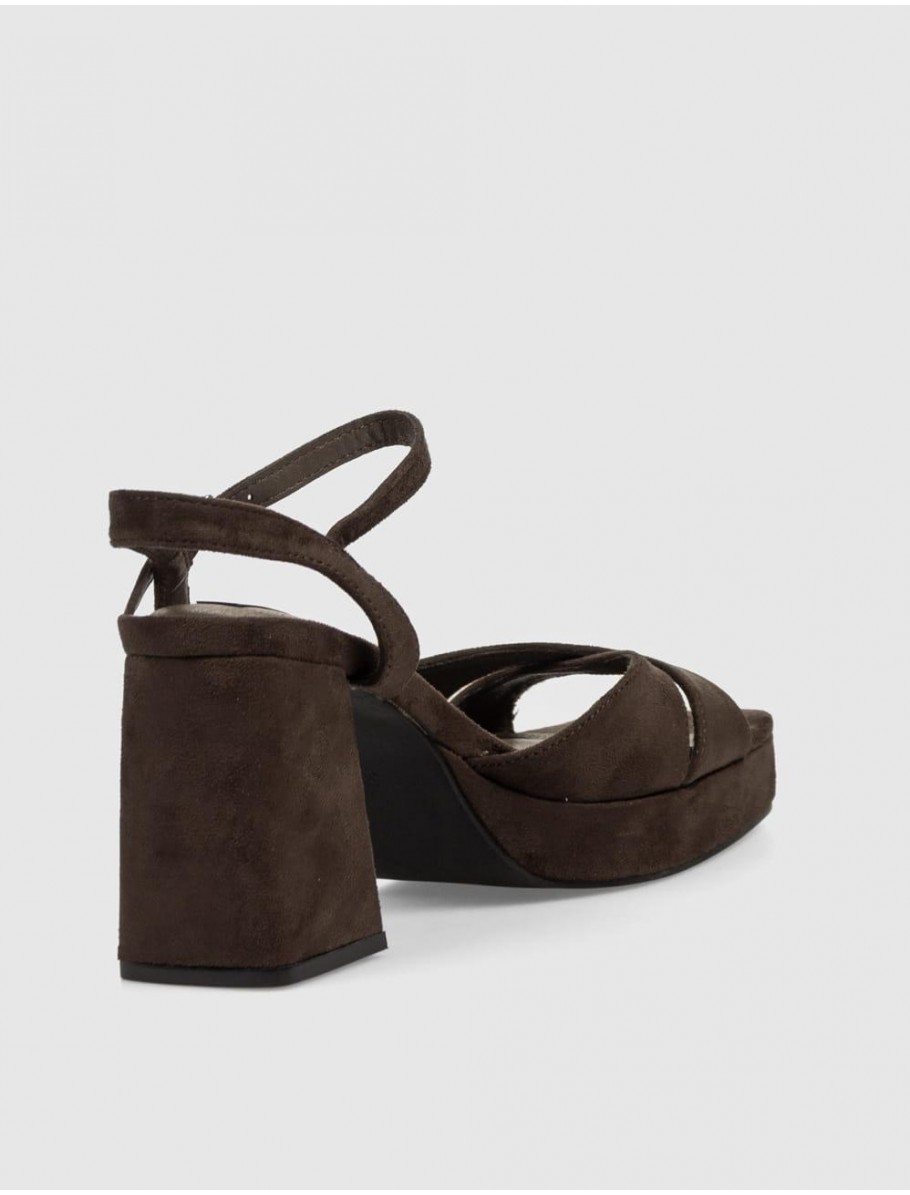 SANDALIA KAMOME TRENDS HAILEY MARRoN