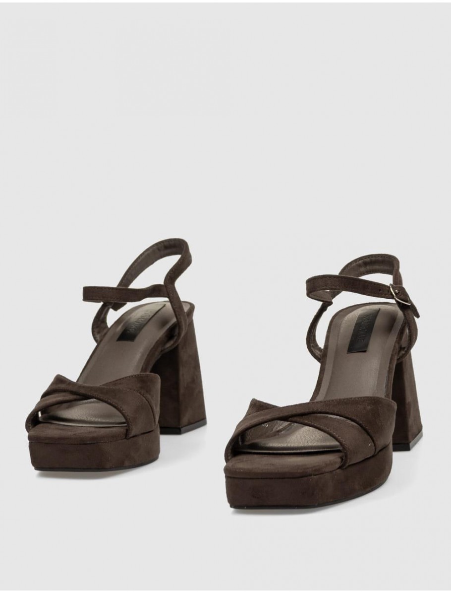 SANDALIA KAMOME TRENDS HAILEY MARRoN