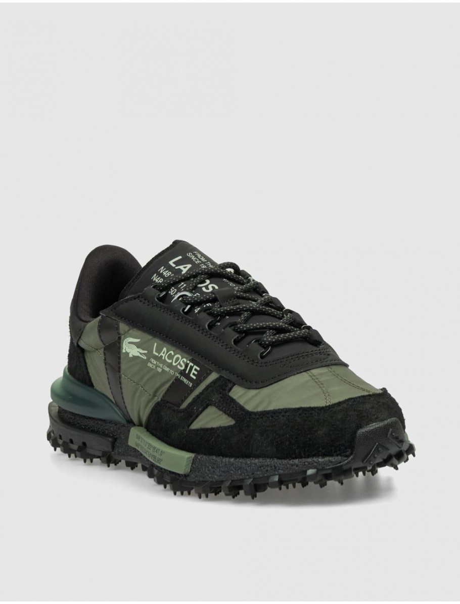ZAPATILLA LACOSTE ELITE ACTIVE NEGRO