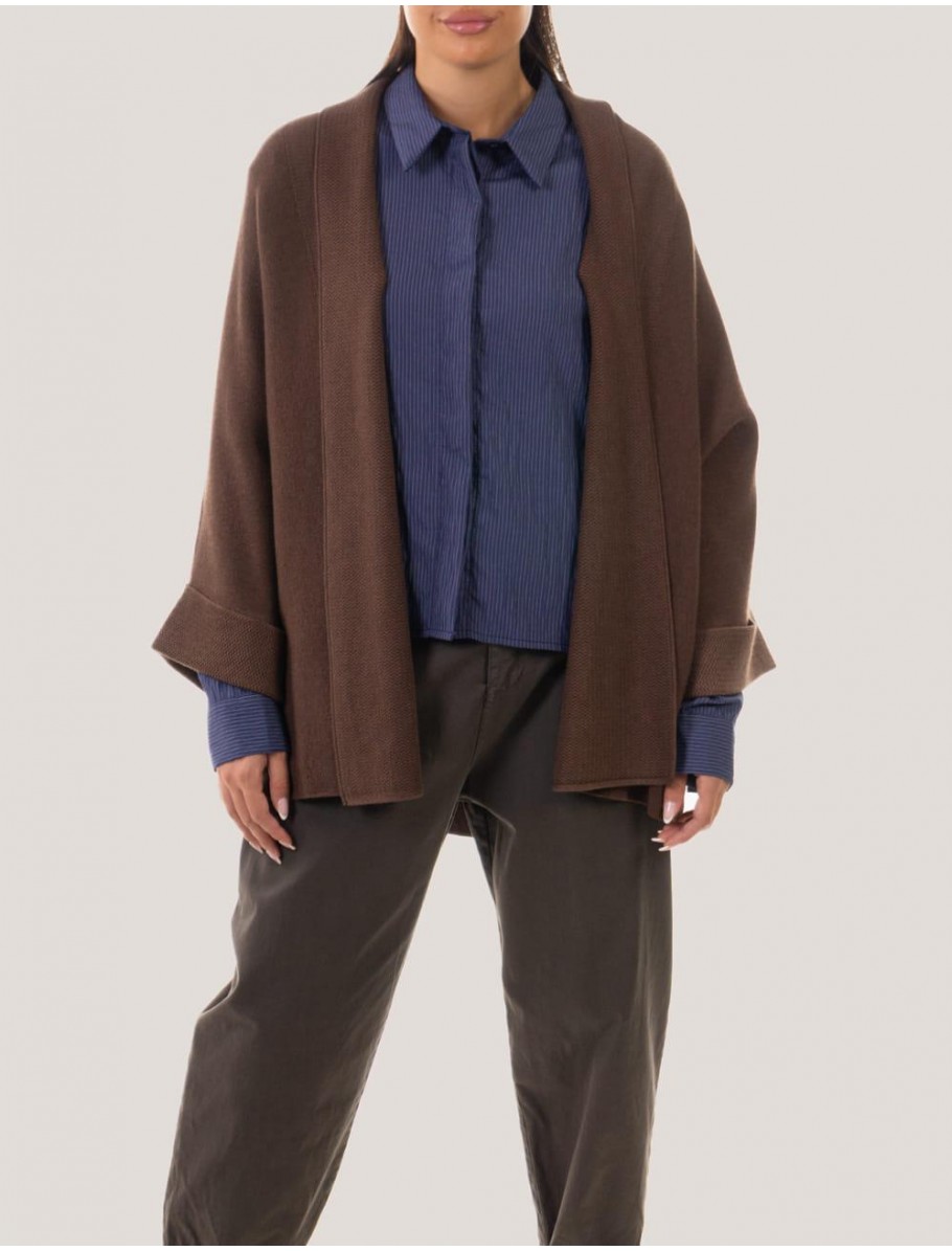 CHAQUETA OBVIO ZORA MARRoN