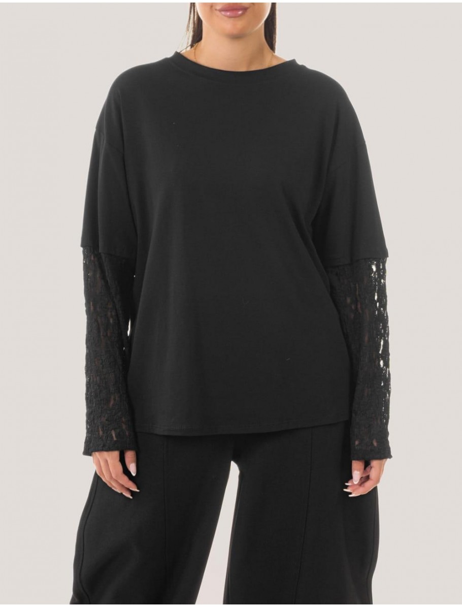 CAMISETA OBVIO FREYA NEGRO