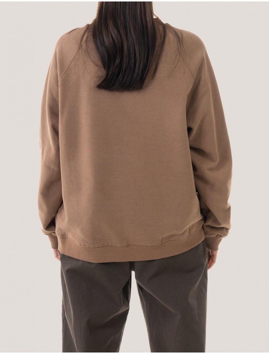 SUDADERA OBVIO IRENA MARRoN